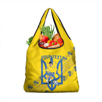 Personalised Ukraine Football Grocery Bag Glory to Ukrainian