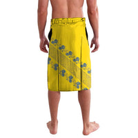 Personalised Ukraine Football Lavalava Glory to Ukrainian