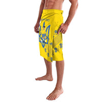 Personalised Ukraine Football Lavalava Glory to Ukrainian
