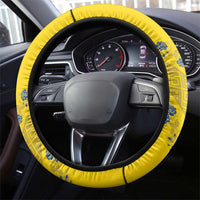 Ukraine Football Steering Wheel Cover Glory to Ukrainian