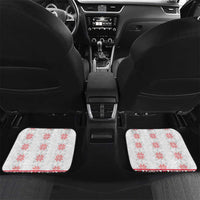 Ukraine Car Mats Traditional Braided Rope Belt Red Folk Pattern