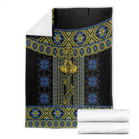 Ukraine Blanket Traditional Braided Rope Belt Folk Pattern National Color