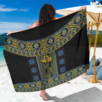 Ukraine Sarong Traditional Braided Rope Belt Folk Pattern National Color