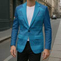 Custom India Football 2026 Blazer Come On Blue Tigresses - Blue Version