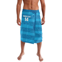 Custom India Football 2026 Lavalava Come On Blue Tigresses - Blue Version