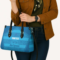 Custom India Football 2026 Leather Bag Come On Blue Tigresses - Blue Version