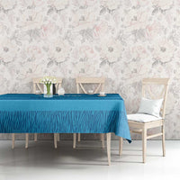 Custom India Football 2026 Tablecloth Come On Blue Tigresses - Blue Version