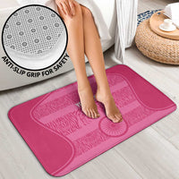 Custom India Football 2026 Bathroom Set Come On Blue Tigresses - Pink Version