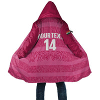 Custom India Football 2026 Cloak Come On Blue Tigresses - Pink Version