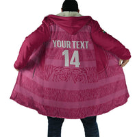 Custom India Football 2026 Cloak Come On Blue Tigresses - Pink Version