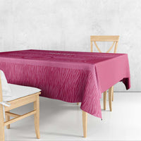 Custom India Football 2026 Tablecloth Come On Blue Tigresses - Pink Version