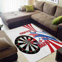 Custom United States Darts Area Rug USA Go Champions