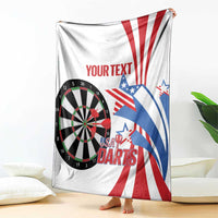 Custom United States Darts Blanket USA Go Champions