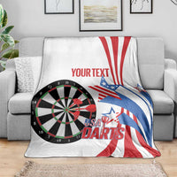 Custom United States Darts Blanket USA Go Champions