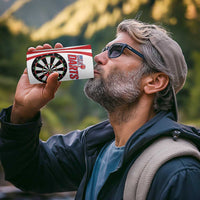 Custom United States Darts 4 in 1 Can Cooler Tumbler USA Go Champions