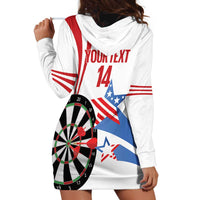 Custom United States Darts Hoodie Dress USA Go Champions