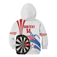 Custom United States Darts Kid Hoodie USA Go Champions