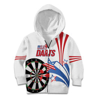 Custom United States Darts Kid Hoodie USA Go Champions