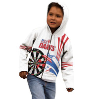 Custom United States Darts Kid Hoodie USA Go Champions