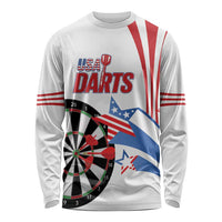 Custom United States Darts Long Sleeve Shirt USA Go Champions