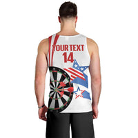 Custom United States Darts Men Tank Top USA Go Champions