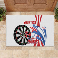 Custom United States Darts Rubber Doormat USA Go Champions