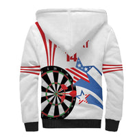 Custom United States Darts Sherpa Hoodie USA Go Champions