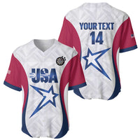 Custom United States Darts Baseball Jersey Come On USA Curve Style