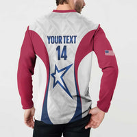 Custom United States Darts Button Sweatshirt Come On USA Curve Style