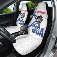 Custom United States Darts Car Seat Cover Come On USA Curve Style