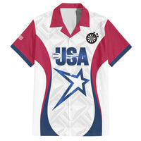 Custom United States Darts Hawaiian Shirt Come On USA Curve Style