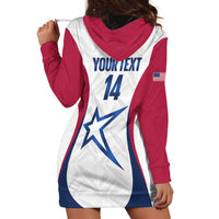 Custom United States Darts Hoodie Dress Come On USA Curve Style