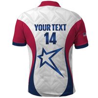 Custom United States Darts Polo Shirt Come On USA Curve Style