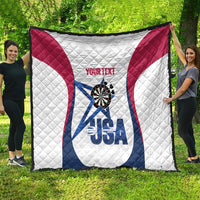 Custom United States Darts Quilt Come On USA Curve Style