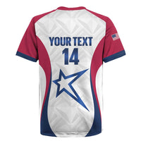 Custom United States Darts Rugby Jersey Come On USA Curve Style