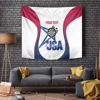 Custom United States Darts Tapestry Come On USA Curve Style
