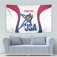 Custom United States Darts Tapestry Come On USA Curve Style