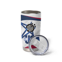 Custom United States Darts Tumbler Cup Come On USA Curve Style