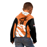 Custom Netherlands Darts Kid Hoodie Come On Holland