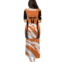 Custom Netherlands Darts Puletasi Come On Holland