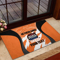 Custom Netherlands Darts Rubber Doormat Come On Holland