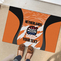 Custom Netherlands Darts Rubber Doormat Come On Holland