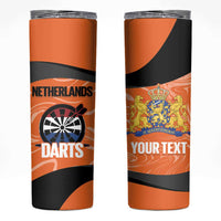 Custom Netherlands Darts Skinny Tumbler Come On Holland