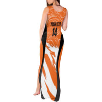 Custom Netherlands Darts Tank Maxi Dress Come On Holland
