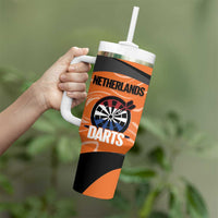 Custom Netherlands Darts Tumbler With Handle Come On Holland