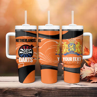 Custom Netherlands Darts Tumbler With Handle Come On Holland