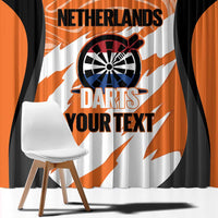 Custom Netherlands Darts Window Curtain Come On Holland