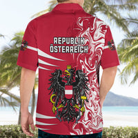 Austria Hawaiian Shirt Austrian Coat Of Arms Simple Style - Wonder Print Shop