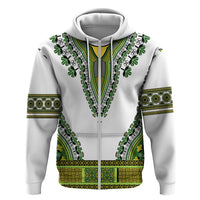 Africa Hoodie African Dashiki Royal Green Version - Wonder Print Shop