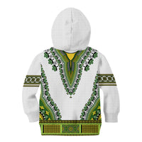Africa Kid Hoodie African Dashiki Royal Green Version - Wonder Print Shop